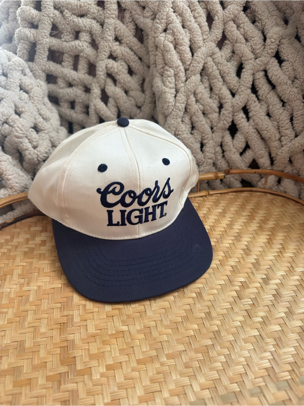 Coors Light Beer Licensed Product Snapback Hat